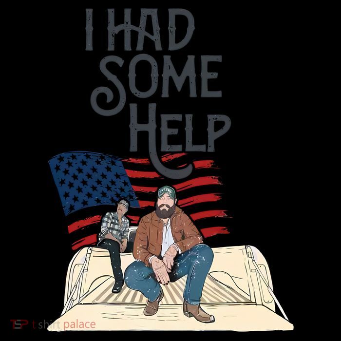I Had Some Help Malone Post Zip Tote Bag