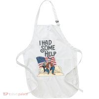 I Had Some Help Malone Post Apron