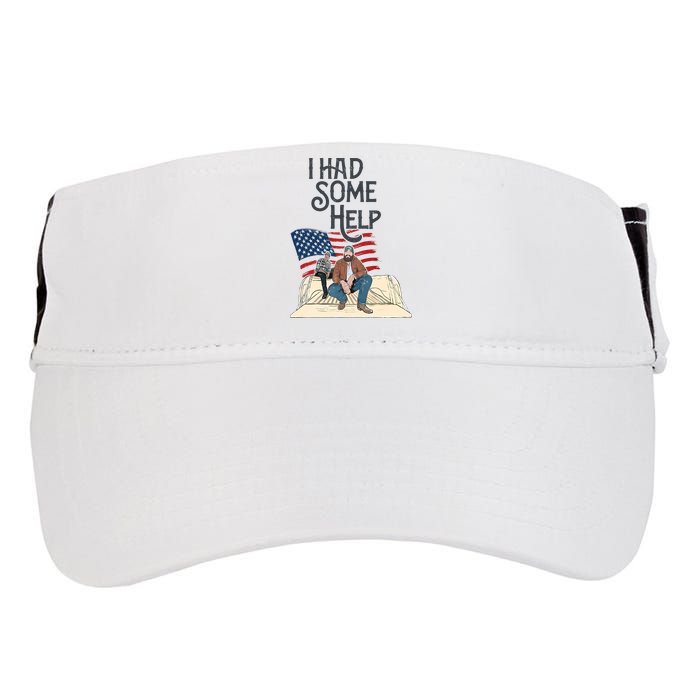 I Had Some Help Malone Post Adult Drive Performance Visor