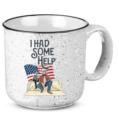 I Had Some Help Malone Post 15oz Campfire Ceramic Mug