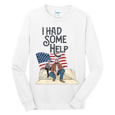 I Had Some Help Malone Post Tall Long Sleeve T-Shirt