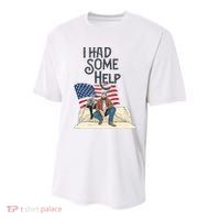 I Had Some Help Malone Post Youth Performance Sprint T-Shirt