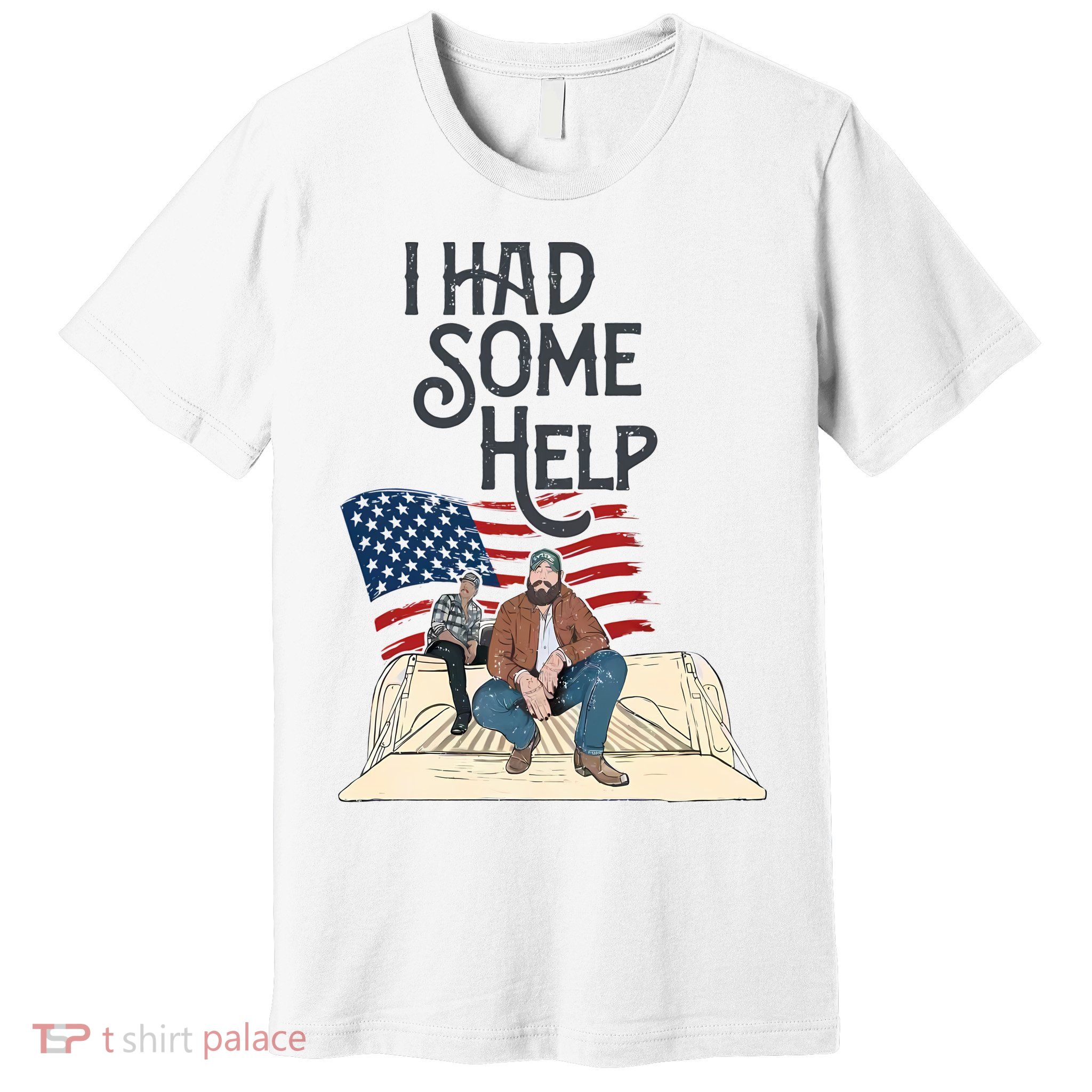 I Had Some Help Malone Post Premium T-Shirt
