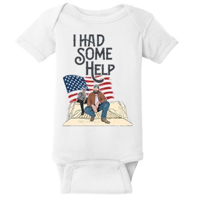 I Had Some Help Malone Post Baby Bodysuit