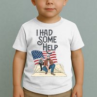 I Had Some Help Malone Post Toddler T-Shirt