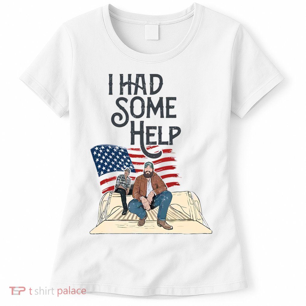 I Had Some Help Malone Post Womens T-Shirt