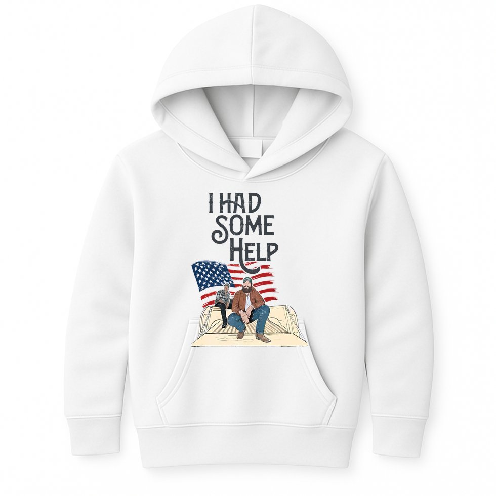 I Had Some Help Malone Post Kids Hoodie