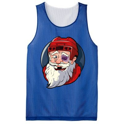 Ice Hockey Santa Claus Goalie Coach Christmas Gift Mesh Reversible Basketball Jersey Tank