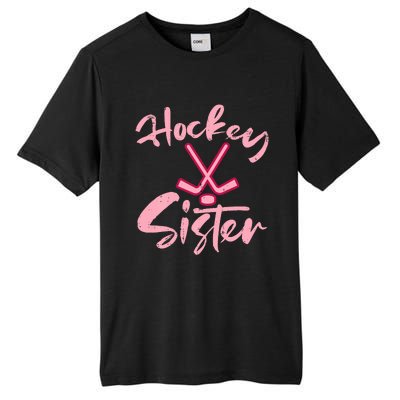 Ice Hockey Sister Fan Wo Girl Tall Fusion ChromaSoft Performance T-Shirt