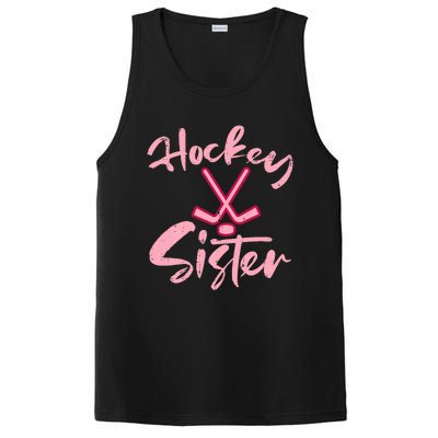 Ice Hockey Sister Fan Wo Girl PosiCharge Competitor Tank