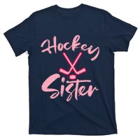 Ice Hockey Sister Fan Wo Girl T-Shirt