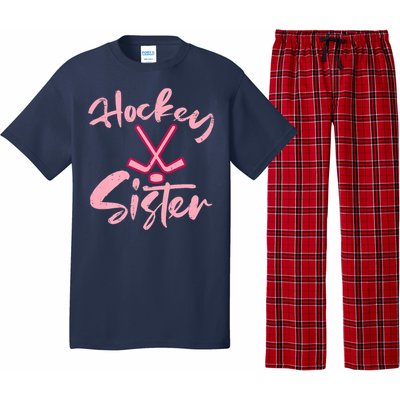 Ice Hockey Sister Fan Wo Girl Pajama Set