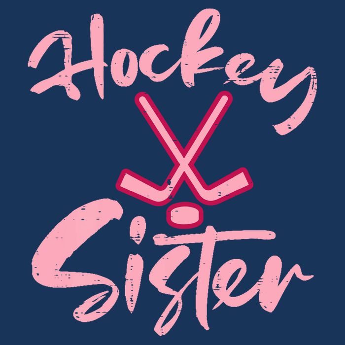 Ice Hockey Sister Fan Wo Girl Womens Tank Top