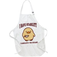 I Have Stability Ability To Stab Apron