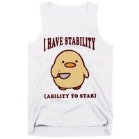 I Have Stability Ability To Stab Tank Top