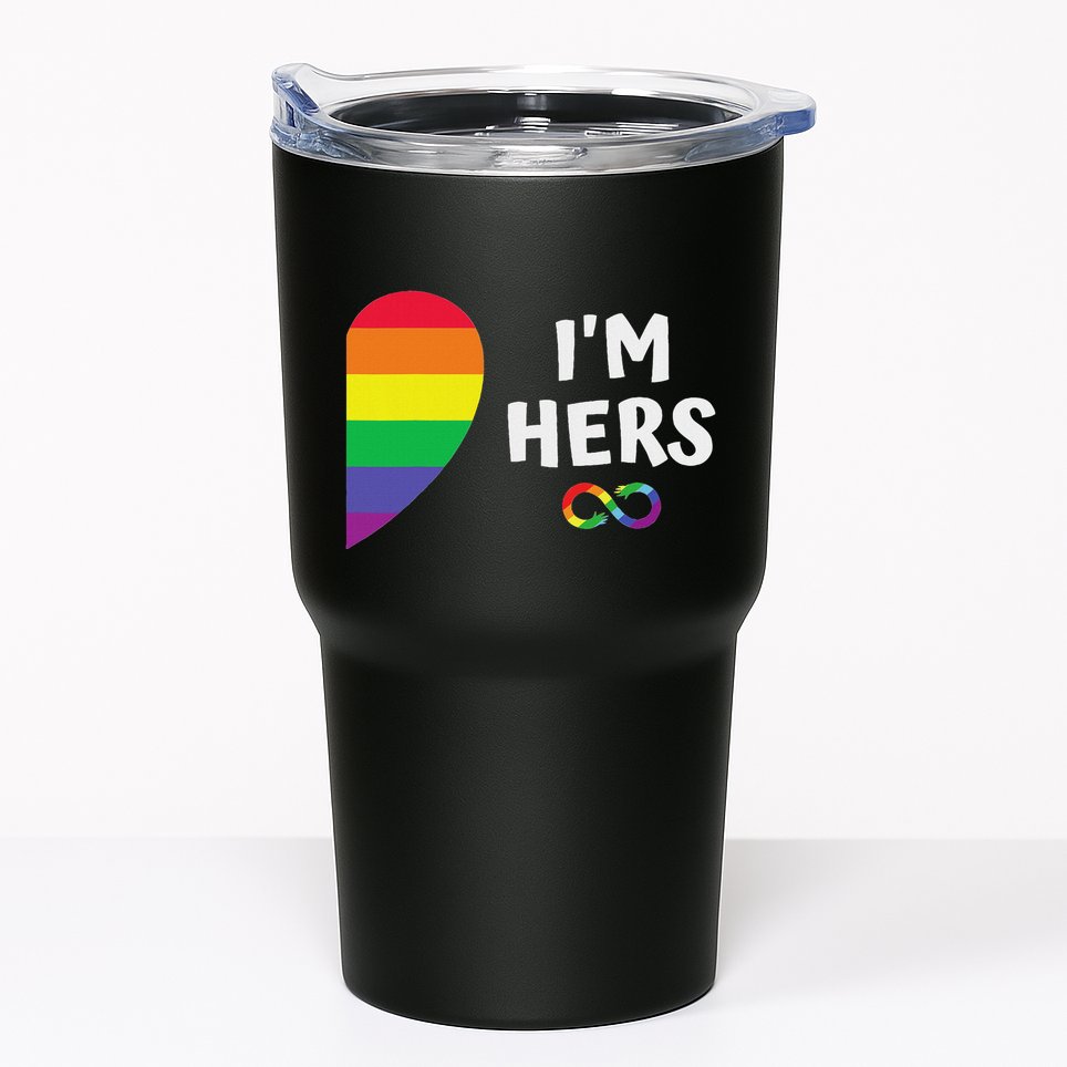 Im Hers Shes Mine Matching For Pride Lesbian Couples Lgbtq Tumbler