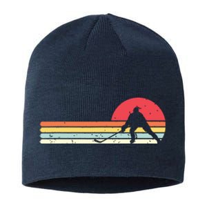 Ice Hockey Shirts Retro Style For Hockey Player Sustainable Beanie