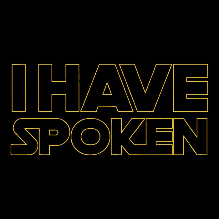 I Have Spoken Funny Space Western Sci Fi City Backpack