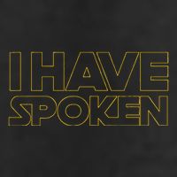I Have Spoken Funny Space Western Sci Fi Golf Towel