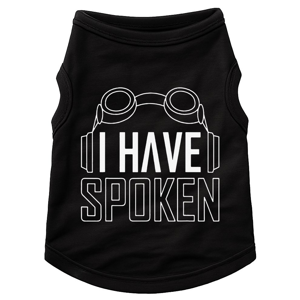 I Have Spoken Space Western Doggie Tank