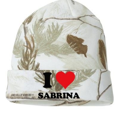 I Heart Sabrina First Name I Love Personalized Stuff Kati Licensed 12" Camo Beanie