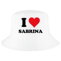 I Heart Sabrina First Name I Love Personalized Stuff Cool Comfort Performance Bucket Hat