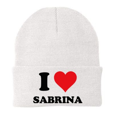 I Heart Sabrina First Name I Love Personalized Stuff Knit Cap Winter Beanie