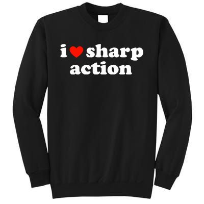 I Heart Sharp Action Sweatshirt