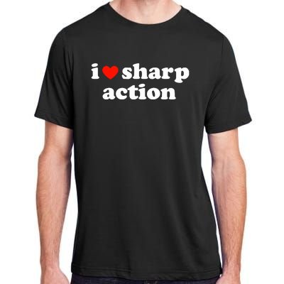 I Heart Sharp Action Adult ChromaSoft Performance T-Shirt