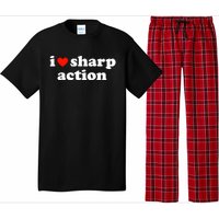 I Heart Sharp Action Pajama Set