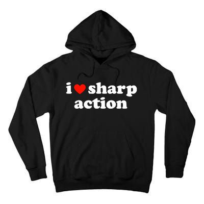 I Heart Sharp Action Tall Hoodie