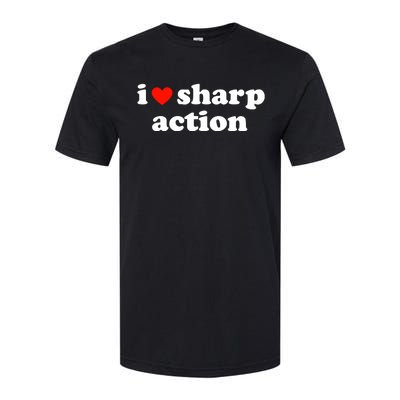 I Heart Sharp Action Softstyle CVC T-Shirt