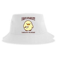 I Have Stability Ability To Stab Sustainable Bucket Hat