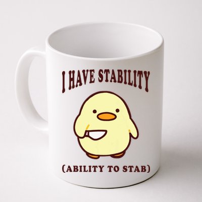 I Have Stability Ability To Stab Mug