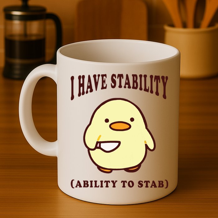 I Have Stability Ability To Stab Mug