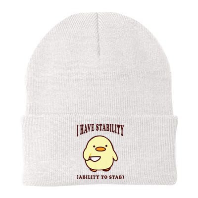 I Have Stability Ability To Stab Beanie
