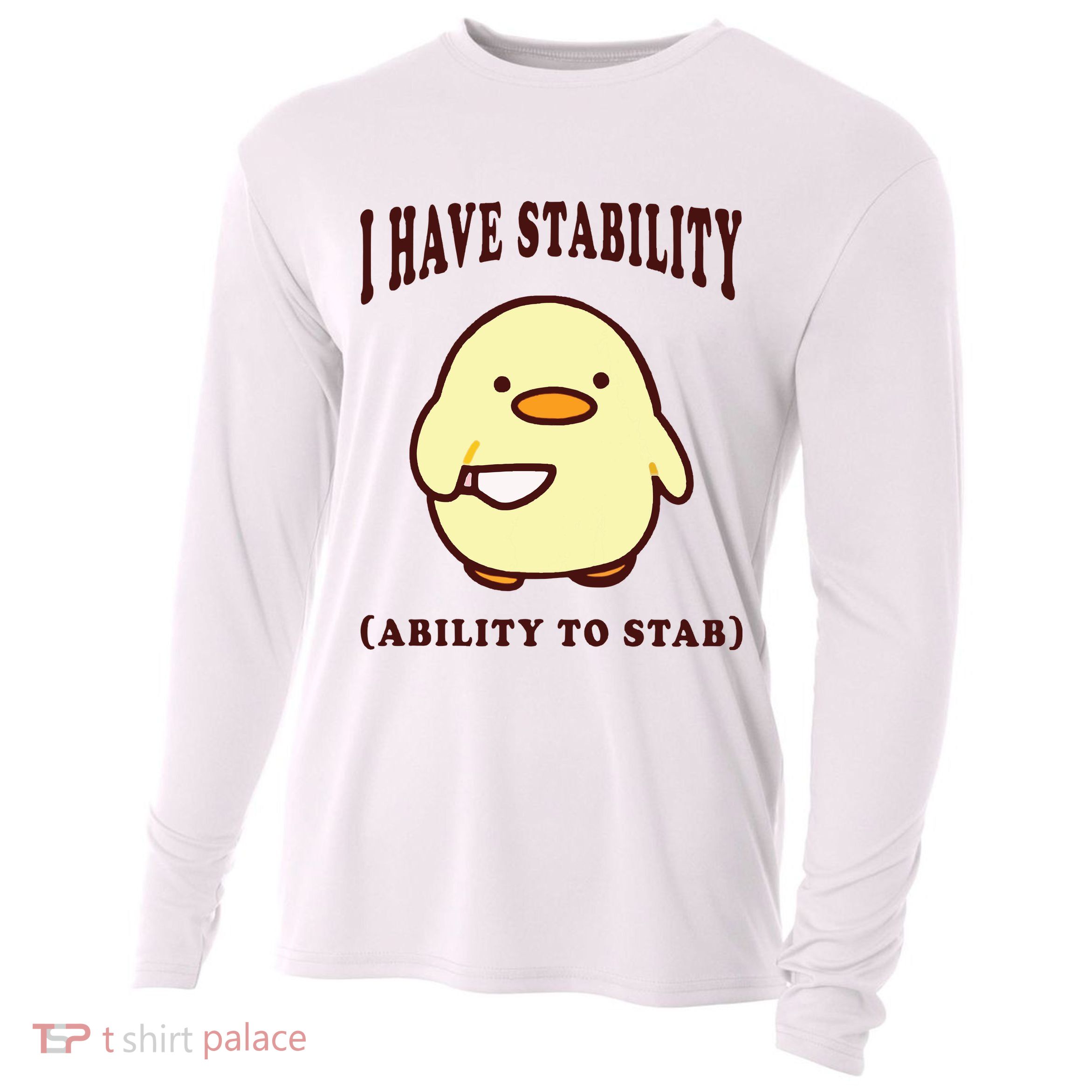 I Have Stability Ability To Stab Cooling Performance Long Sleeve Crew