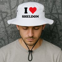 I Heart Sheldon First Name Bucket Hat