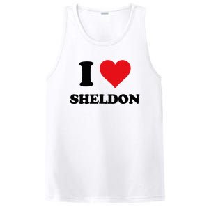 I Heart Sheldon First Name PosiCharge Competitor Tank