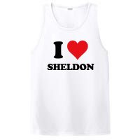 I Heart Sheldon First Name PosiCharge Competitor Tank