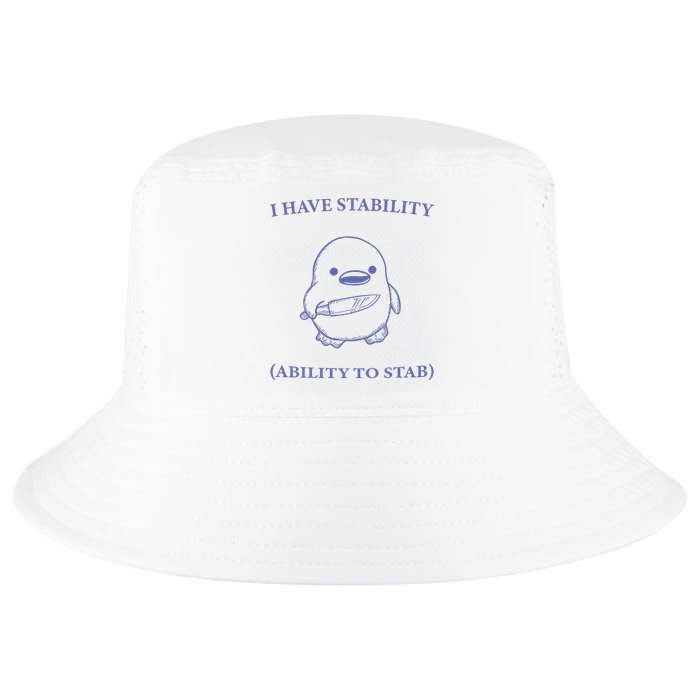 I Have Stability Ability To Stab Cool Comfort Performance Bucket Hat