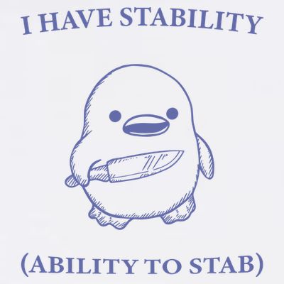 I Have Stability Ability To Stab T-Shirt