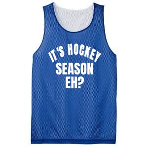 Its Hockey Season Eh? Gift Mesh Reversible Basketball Jersey Tank