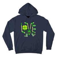 Ice Hockey St Patricks Day Love Cute Boy Girl Goalie Hoodie