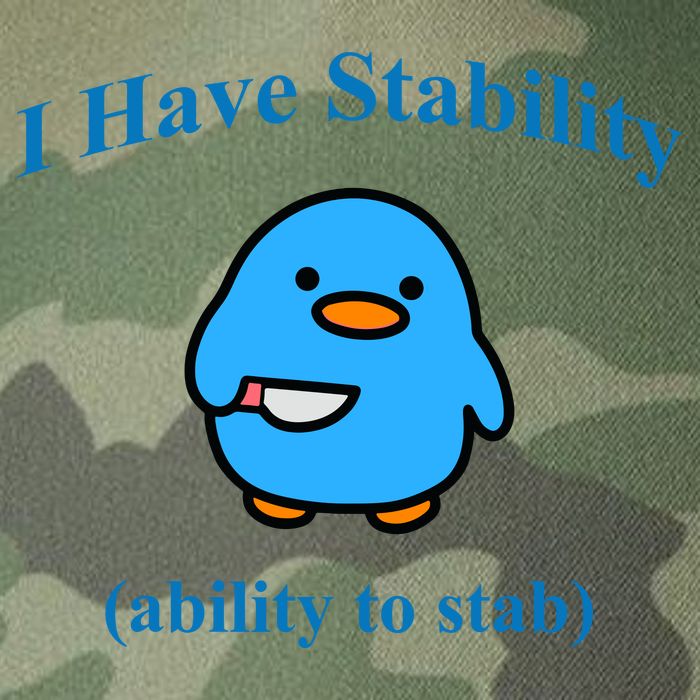 I Have Stability Ability To Stab Legacy Tie Dye Trucker Hat