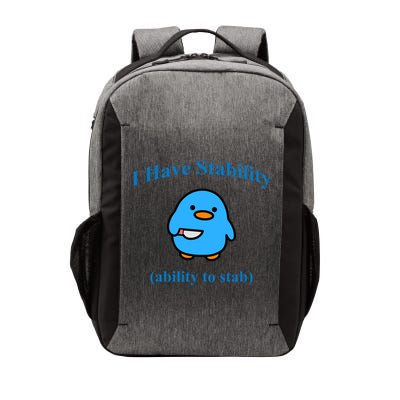 I Have Stability Ability To Stab Vector Backpack