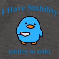 I Have Stability Ability To Stab Vector Backpack