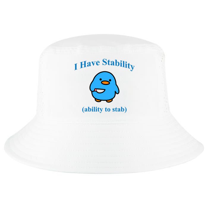I Have Stability Ability To Stab Cool Comfort Performance Bucket Hat