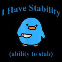 I Have Stability Ability To Stab 16 in Basic Backpack