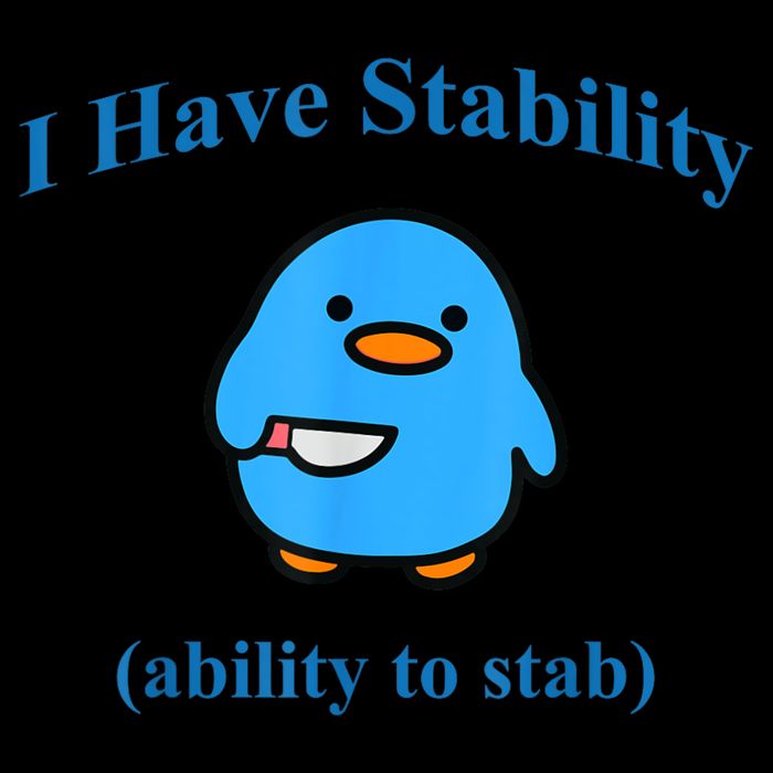 I Have Stability Ability To Stab 16 in Basic Backpack